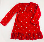 Carter's Red Fleece Dress