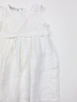 Puro Lino White Linen Dress