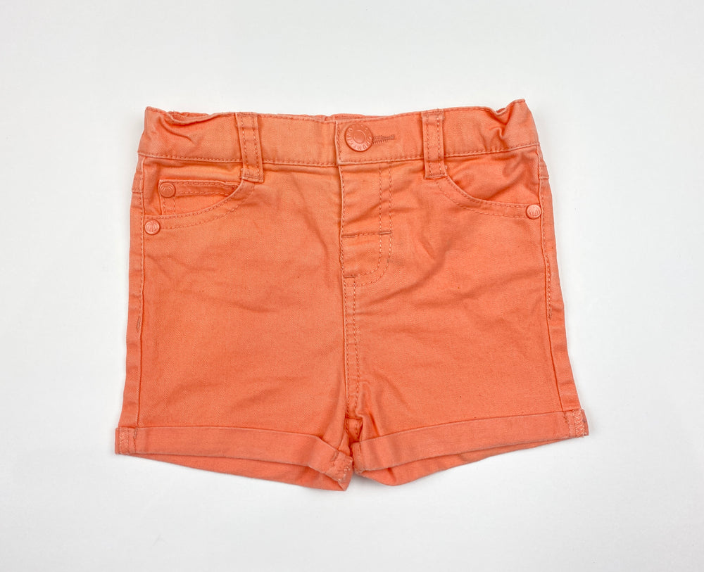 Pumpkin Patch Bright Orange Shorts