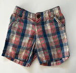 Sprout Plaid Boys Shorts