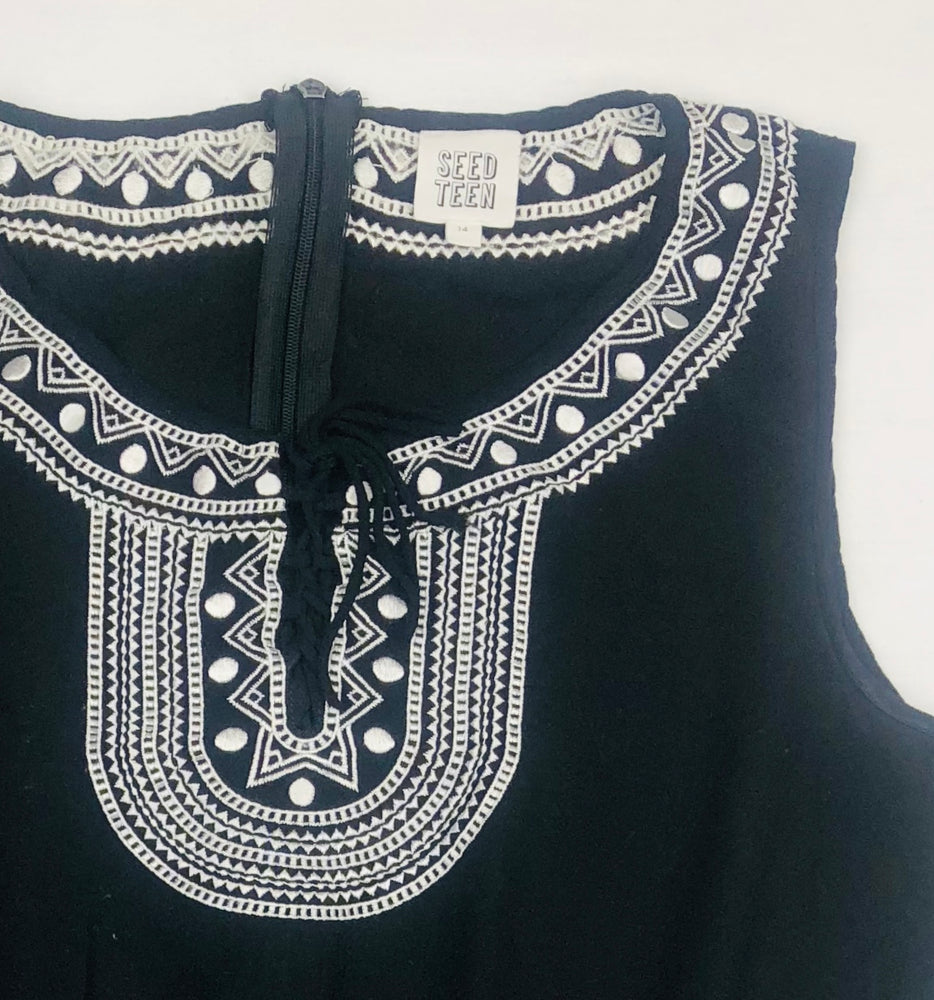 Seed Teen Embroidered Playsuit