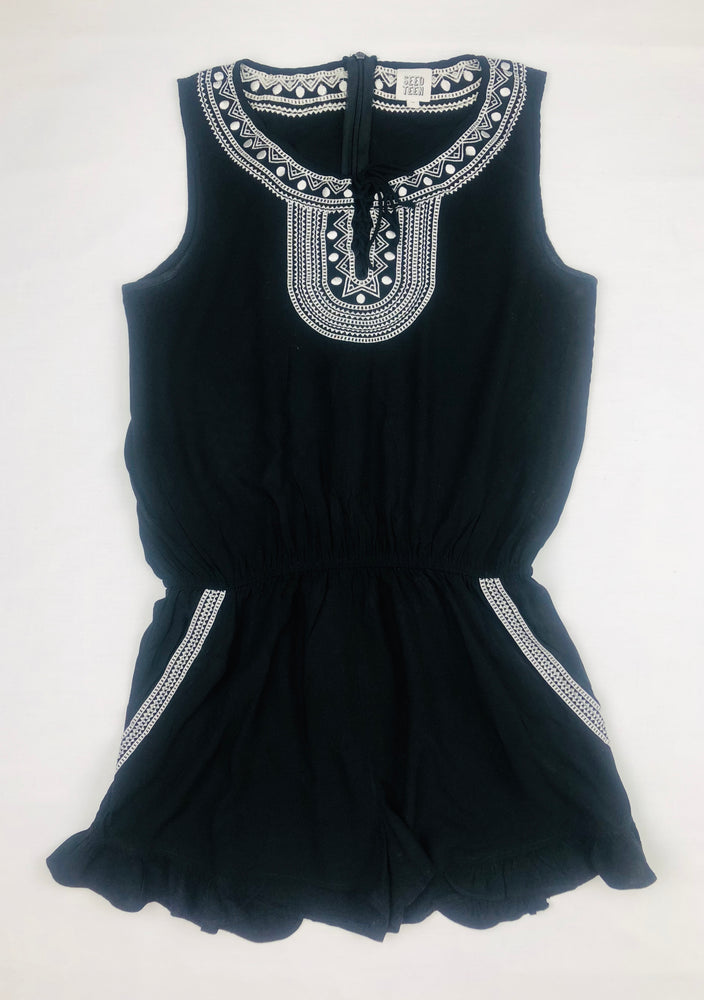 Seed Teen Embroidered Playsuit