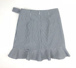Tempt Pico Ruffled Wrap Mini Skirt