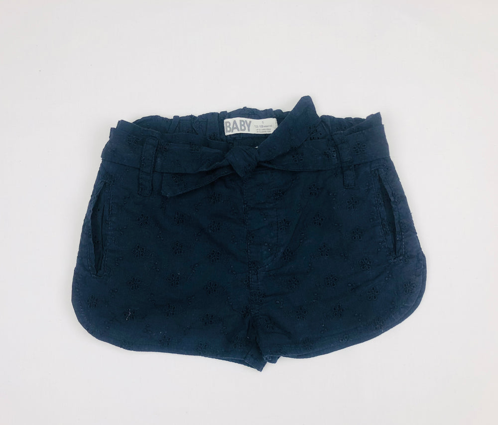 Cotton On Girls Embroidered Shorts