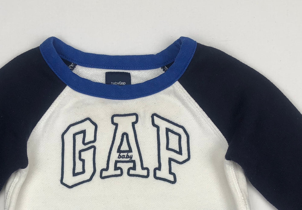 Baby Gap Boys Blue/White Jumper
