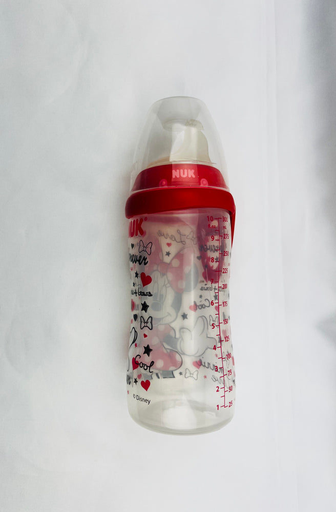 NUK Disney Red Minnie Mouse Baby Bottle