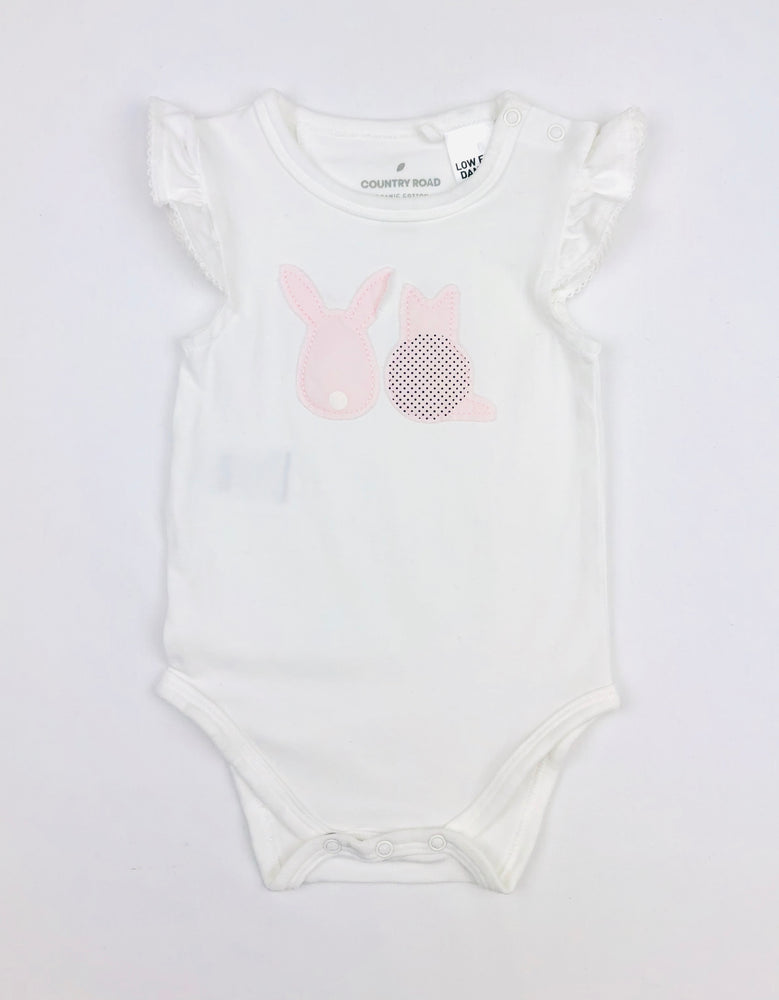 Country Road Pink Animals Bodysuit