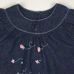 Bebe Girls Floral Embroidery Top