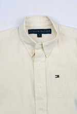 Tommy Hilfiger Stripe Yellow Polo Shirt
