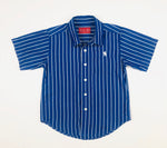 Thomas Cook Blue Stripe Polo Shirt
