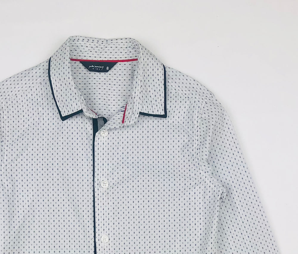 Peter Morrissey Boys Dotted Polo Shirt