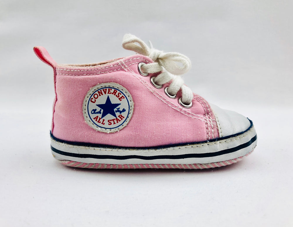 Converse All Star Pink Pre-walker Shoes
