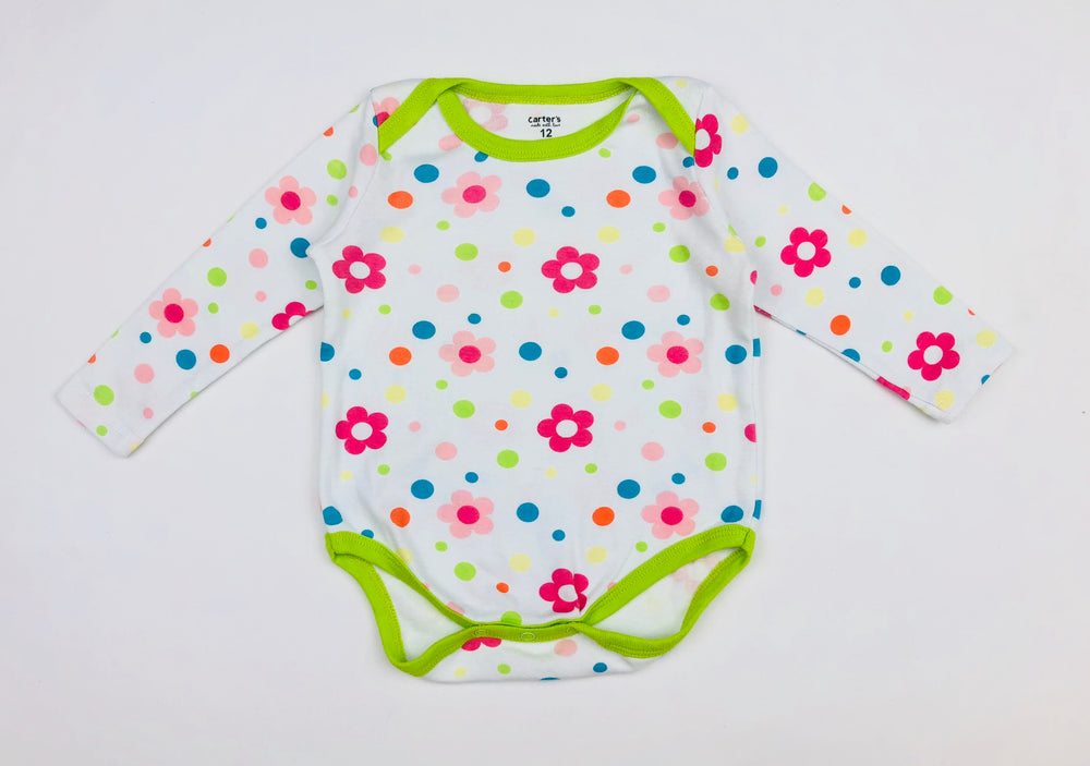 Carter’s Made w/ Love Floral Bodysuit