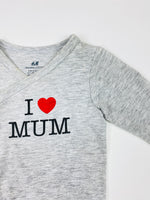 H&M "I Love Mum" Romper