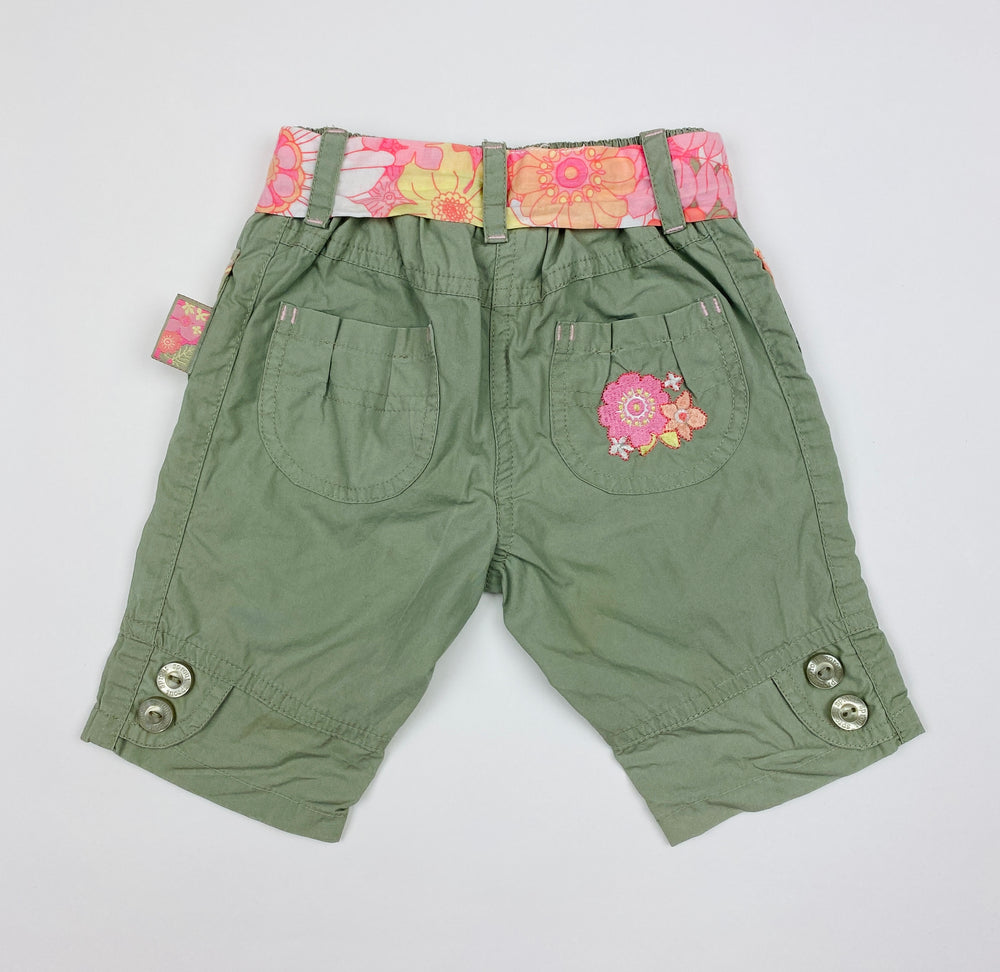 Sprout Girls Olive Paper Pant