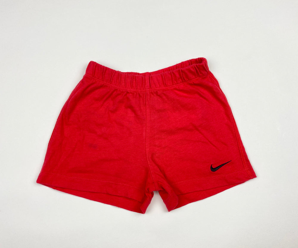 Nike Red Cotton Unisex Short