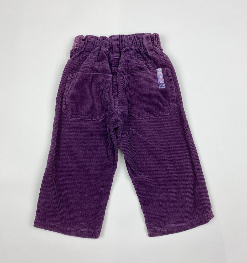 Sprout Purple Corduroy Pant