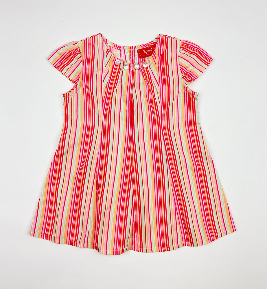 Sprout Stripe with Gems Dress