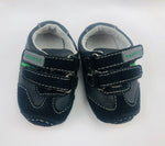 Black Leather Baby Boys Shoes