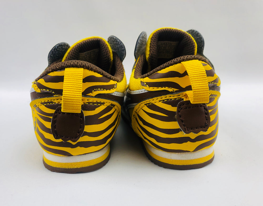 Asics School Yard Zoo Tiger Toddlers Running Shoes