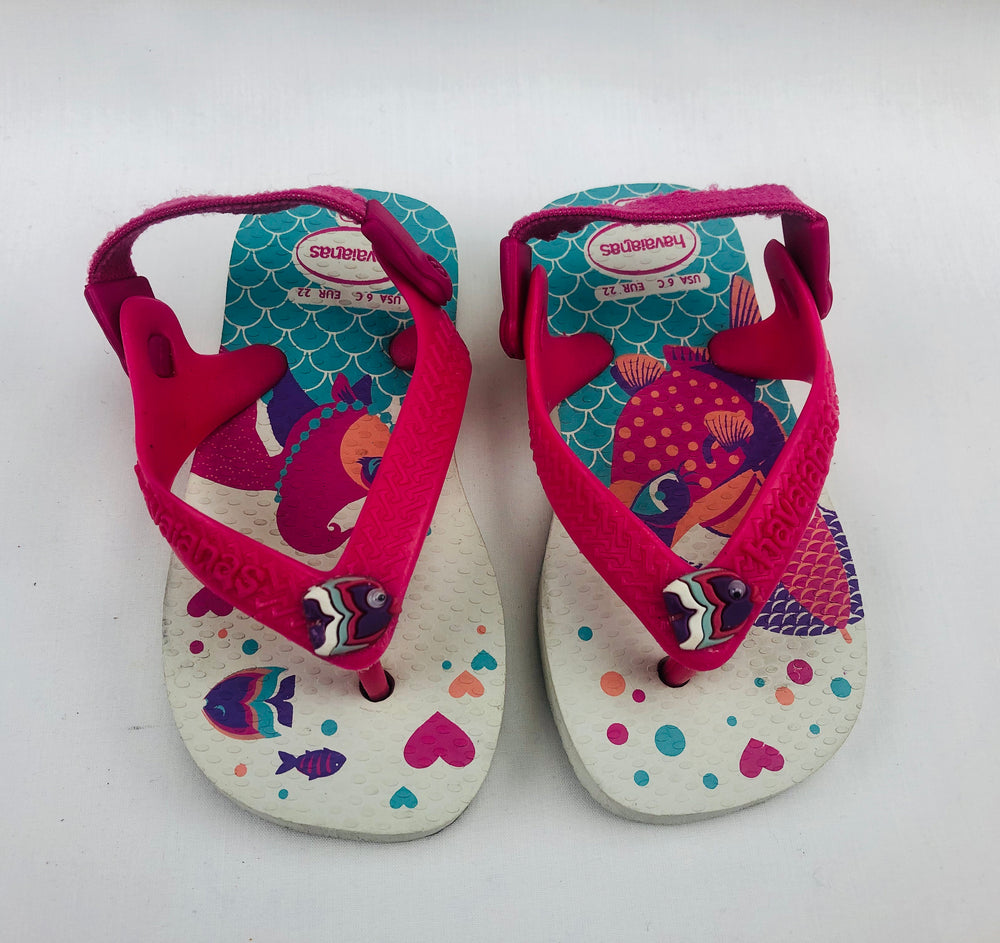 Havaianas Girls Baby Pets Slippers