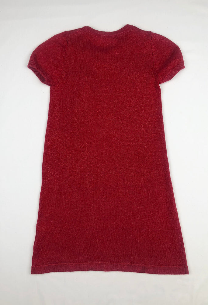 H&M Girls Knitted Red Dress